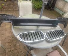 BMW 5 Series M Sport Rear Bumper and Grille