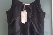 ZARA beaded ruffle cami Sz L (12-14UK) - Bnwt Rrp 39.95