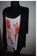 2 in 1  floral cardigan top Dunnes size UK22 EU50 Postage included