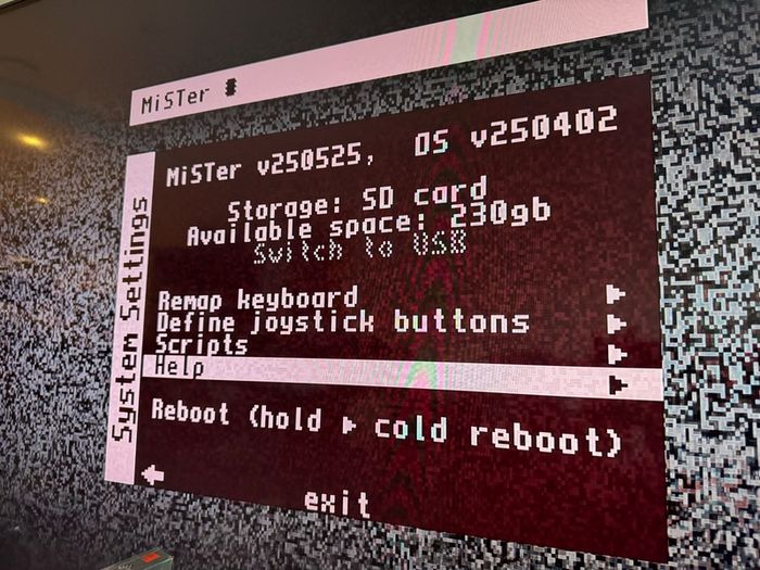 Mister FPGA plug and play