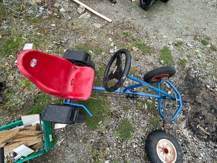 go kart in need of work