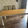 Solid oak dining table Image 2