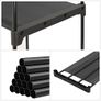 Freestanding Wardrobe, Foldable Closet, Coat Rack with Clothes Rails Image 7