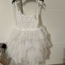 White ruffle dress or costume Image 2