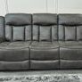 New 3+2 Grey Westwood Recliner Sofas Image 4