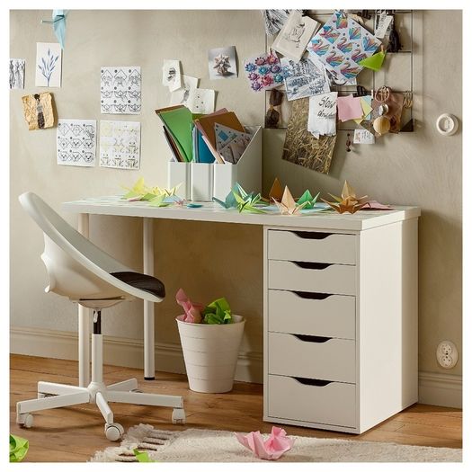 2 Ikea Adils White Legs