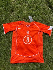 Home Netherlands 2004/06 Nike Football Jersey