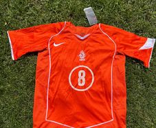 Home Netherlands 2004/06 Nike Football Jersey