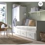 IKEA HEMNES Day-bed frame with 3 drawers (2 mattresses included) Image 3