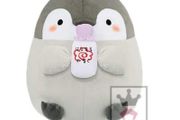 Bandai Koupen-chan milk bottle Penguin plushie