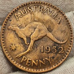 Australia 1952 Penny 1d Coin