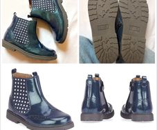 Start Rite chelsea boots patent leather gorgeous uk 11f