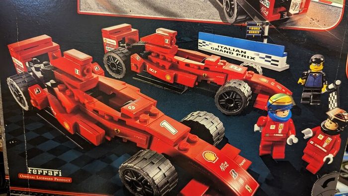Lego Racers 8168 - Ferrari Victory - Sealed but Faded box