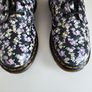 Dr Martens 1460 Pascal floral purple 8 hole boots UK6.5 EU40 US8.5 Image 3
