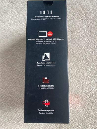 72w usb-c/usb-a wall charger