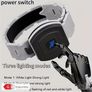 LED Running Light Flashlight Rechargeable, 3 Modes (White/Red/Strobe), IP65, Image 4