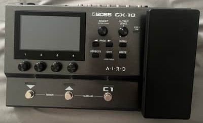 Boss Gx10 Guitar Multi Effects Processor  additional  patches loaded plus 16 Impulse response  loaded plus a Boss BT Dual Bluetooth adapter transmitter
