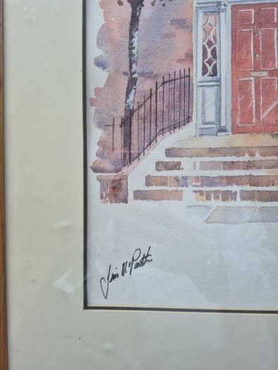 Beautiful Jim Mc Partlin Painting in frame