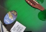 Ovation Celebrity Cadillac green
