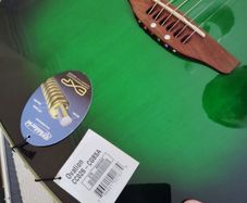 Ovation Celebrity Cadillac green