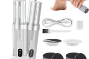Brand New Electric Callus Remover 3-in-1 Rechargeable Hand and Foot Care Device - White.