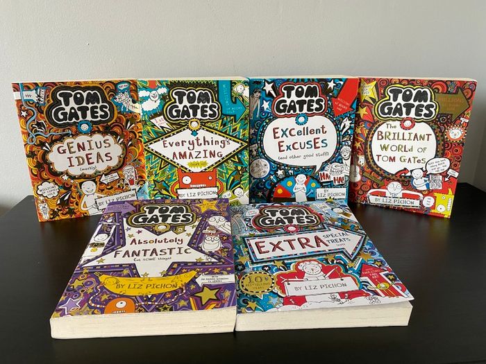 Tom Gates Books 1- 6 Liz Pichon