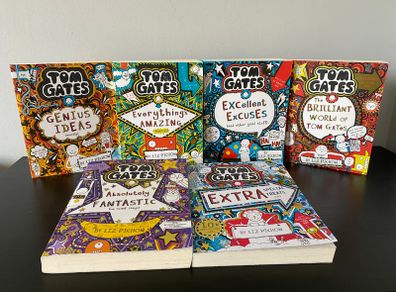 Tom Gates Books 1- 6 Liz Pichon