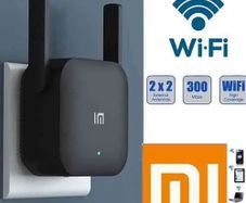 Xiaomi Mi Pro 300M 2.4G Wifi Amplifier With 2 Antenna - Black - Wifi Router