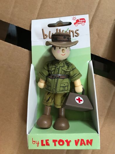 Le Toy Van Safari Doctor Thomas Budkin doll figure