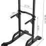 NEW SALE | Pull Up Bar Power Tower Exercise Euipment for Home Gym Dip Station Adjustable Height Image 4