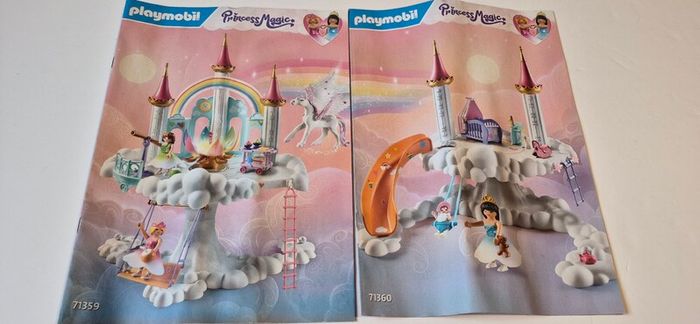 Playmobil Castle in the Clouds 71359 & Baby Room in the Clouds 71360