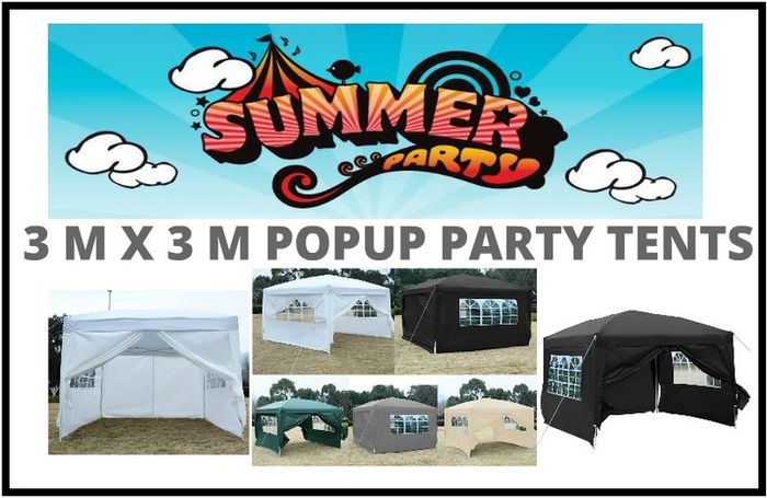 Marquee Gazebo 3m X 3m Popup