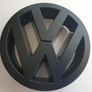 VW Golf Mk5 125mm full Matt Black Grill Badge Emblem bonnet GTI TDI Image 7