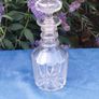 A Pair Georgian lead glass hand blown decanters Image 4
