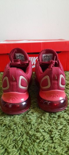 Nike Air Max 720 Iron Man (GS) UK-5.5/EUR-38.5 AQ3195-600 Team Crimson/Metallic Red Bronze-Gym Red-2019