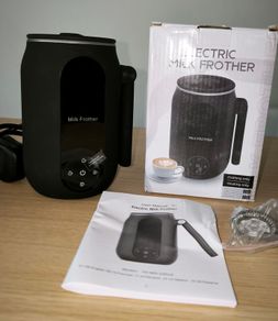 Electric Milk Frother Cooker for Frothing 4-in-1