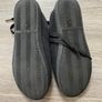 Black Canvas Shoes: Size 4 Image 2