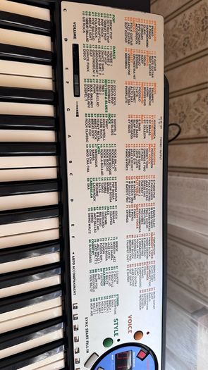Yamaha PSR-125 keyboard