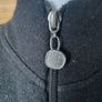 Jumper Guess full zip Wool black men women unisex size S Image 7