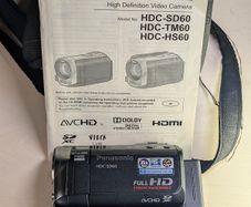 Panasonic HDC-SD60 Black Camcorder Video Camera - Excellent Working