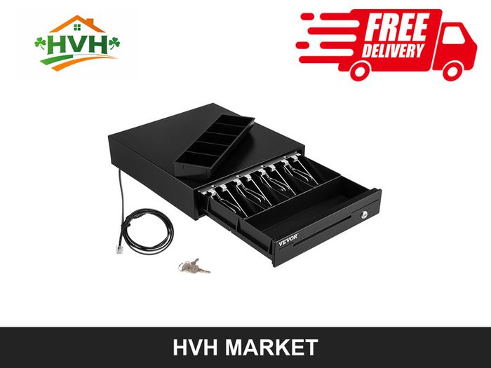 Motorised Cash Drawer - 4 Bill, 5 Coin Trays