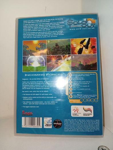 Incoming Forces Pc Cd Rom 2002 Soldout Software Collectors Condition