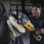 DeWaLT 18V XR Cordless Brushless Rotary Polisher 180mm. Car wash polishing detailing body shop DIY garage auto show scratch remover lacquer Koch Chemie 3M pastes DeWalt 18V XR Cordless Angle Grinders Flat Head Image 4
