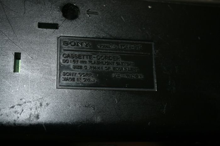 Sony TCM-919 Cassette-Corder