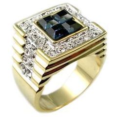 Men's 14k Gold Dress Engagement Wedding Ring.