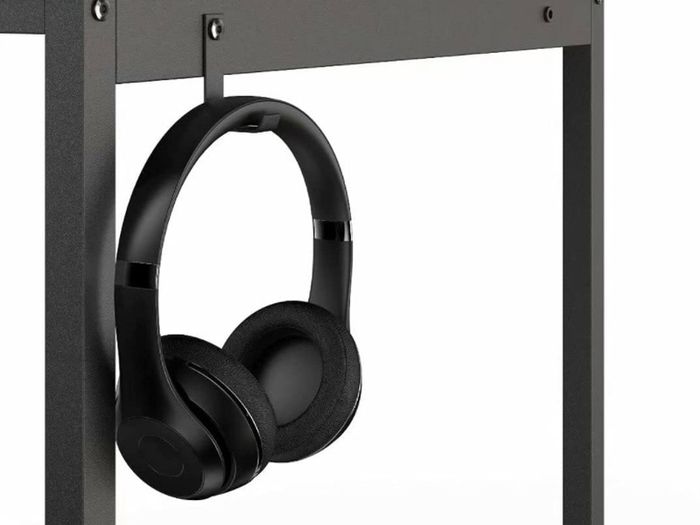 Writing Computer Desk, Office Work Desk for student and worker, Laptop Table with Storage Bag and Headphone Hook,Modern Simple Style Desks for Bedroom, Home, Office 80x50x75cm (FREE POSTAGE)