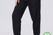 Elegant Casual Versatile Colour Cuffed Bottoms - Size - XXL - Smaller Fit More A Size - U.K.16 - Colour - Black - RRP - 16.58