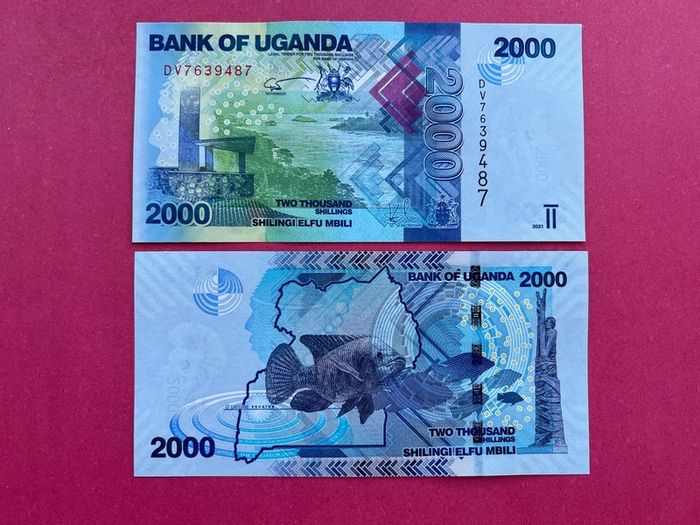 Uganda  2000 Shillings  2021   ( Uncirculated )
