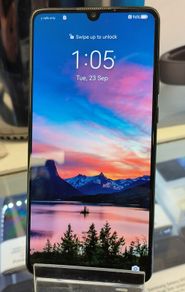 Huawei P30 128GB Dual SIM Unlocked Android Smartphone Black/ Excellent