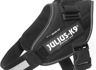 JULIUS-K9 IDC Powerharness Medium No Pull Dog Harness Black - Brand New Sealed